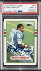 1989 TOPPS TRADED #83T BARRY SANDERS ROOKIE RC PSA 9 AUTO 10