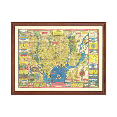 Old Map of New Haven, CT 1928 - Vintage New Haven Connecticu