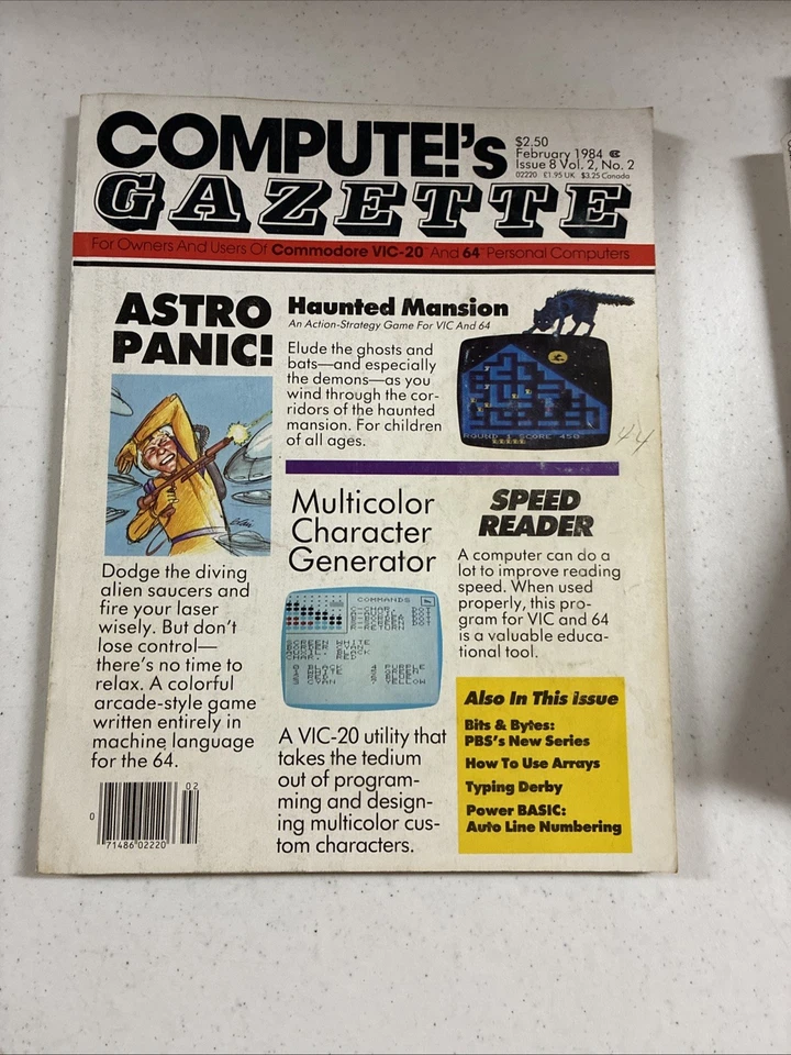 Compute!'s Gazette Magazine 12 issue lot for Commodore Users Jan 84-Dec 84 - Image 4 of 4