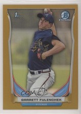 2014 Bowman Draft Chrome Gold Refractor 50/50 Garrett Fulenchek #CDP72 1og