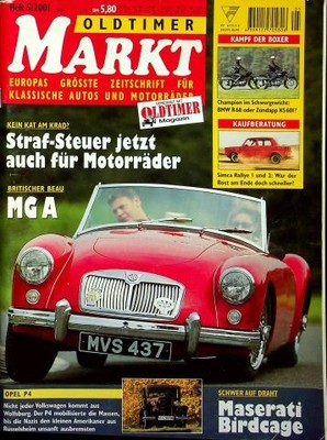 4) Oldtimer Markt 05/2001 - Lambretta 125 Li in eine