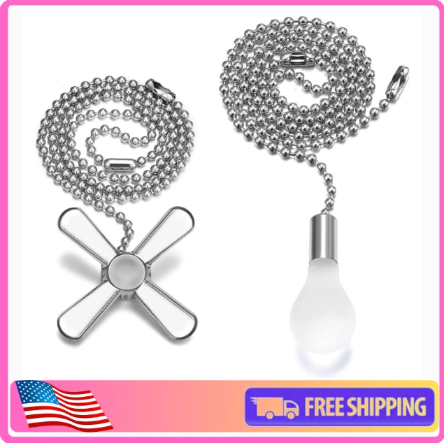 12 Pieces Ceiling Fan Pull Chain Extender Bronze Fan Chain Extension 12/24/ 36 Inches Extra Long - View #6