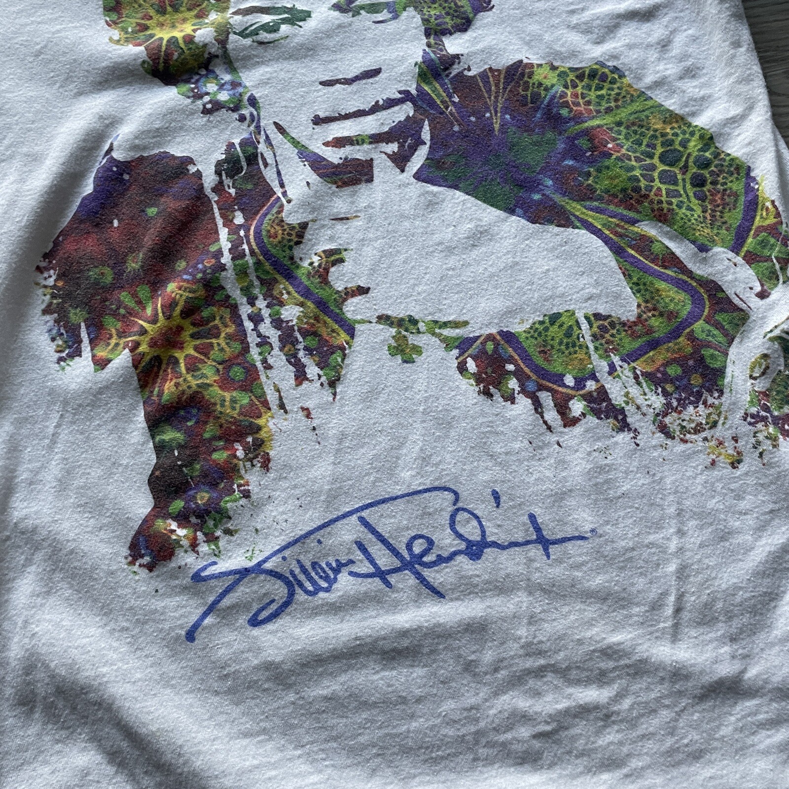 Liquid Blue Authentic Silver Jimi Hendrix White R… - image 3