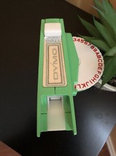 Vintage Dymo 1720 Hand Held Label Maker Printer Green for ...