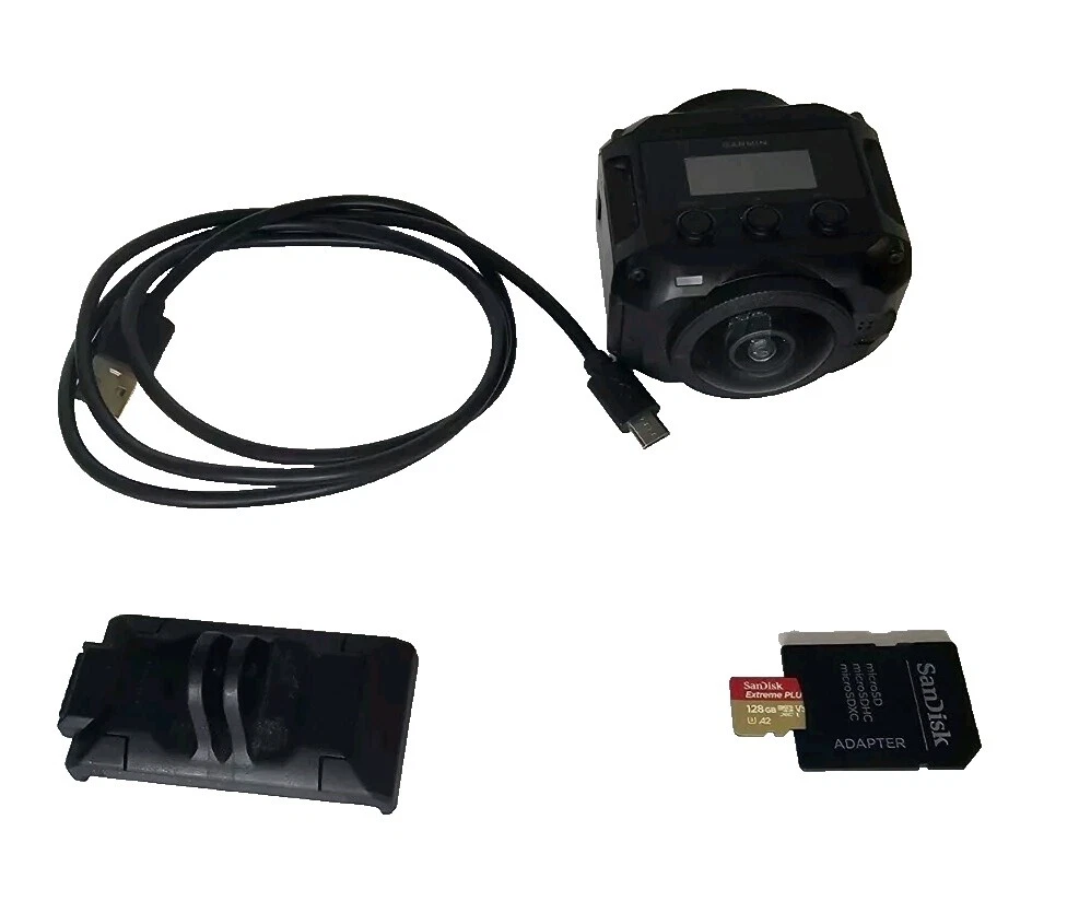 Las videocámaras de definición estándar Garmin Negro