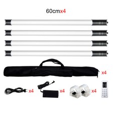 4PCS LT-WY2 Handheld Ice Stick LED Light 2800k to 9900k Bicolor Fill-In Lighting