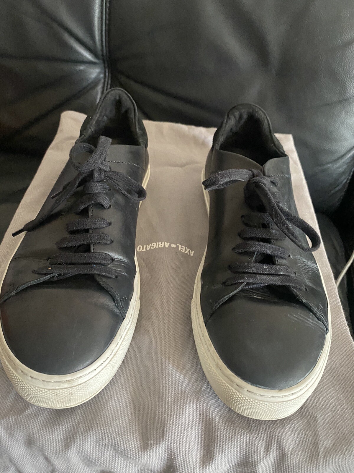 Axel Arigato Black Clean 90 Sneakers, US 7.5, EU 38, RRP £165 image 8