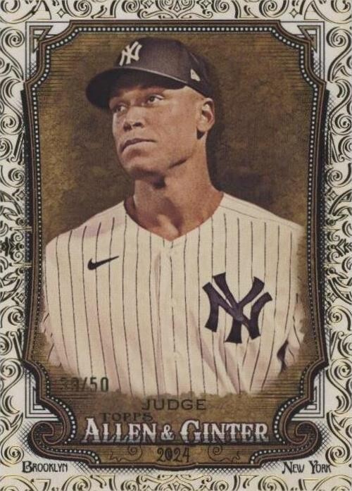 2024 Topps Allen & Ginter - Aaron Judge #86 for sale | eBay