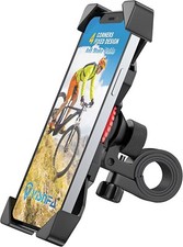 Bike Phone Mount Anti Shake 360  Rotation for any device between 3.5" and 6.5"
