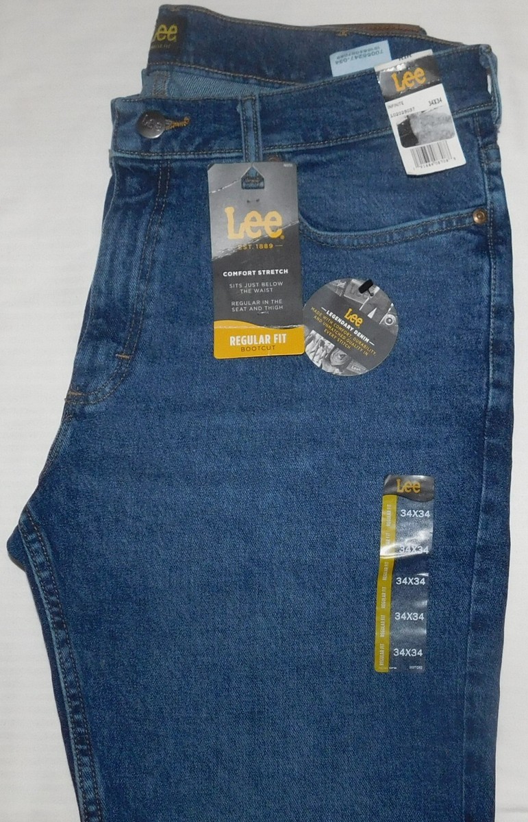 LEE Regular Jeans Bootcut Stretch Regular Seat & Thigh Midrise