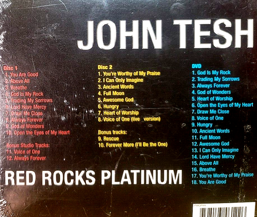 John Tesh - "Red Rocks Platinum" - ( CD/DVD - Garden City Music / Sealed ) - 第 2/2 張圖片