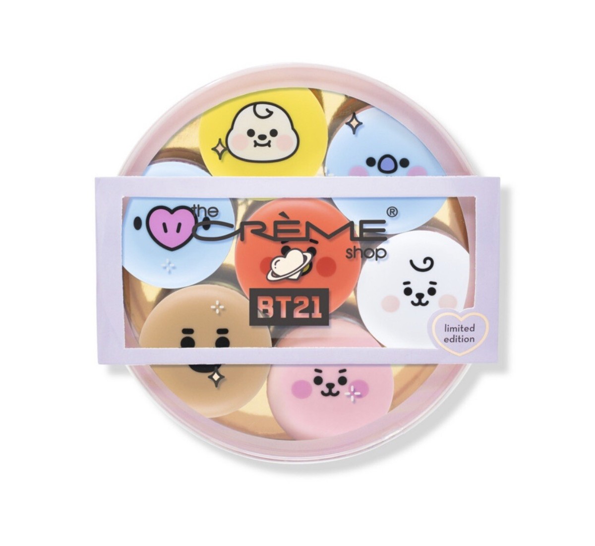 The Crème Shop × BT21 The Crème Shop | BT21 BABY: Macaron Lip Balm Complete Collection