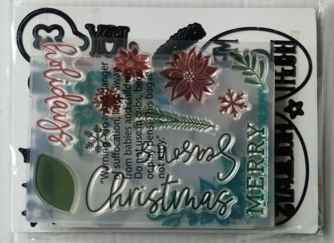 HSN Diamond Press Holiday Collection Stamp and Die Kit AS | eBay