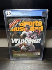 CGC 6.5 NEWSSTAND EDITION Sports Illustrated-Scott Brosius,Justin Varitek-1999