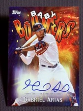 2023 Topps FOIL REFRACTOR Baby Boomers ROOKIE AUTO Gabriel Arias item 24