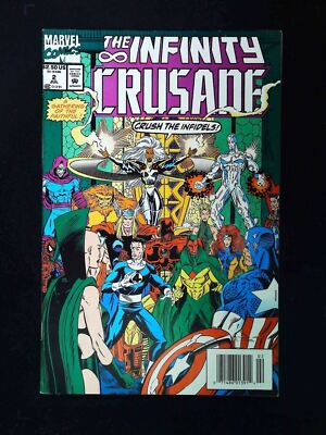 Infinity Crusade #2  Marvel Comics 1993 Vf/Nm Newsstand