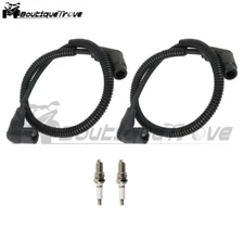 Spark Plug & Wire Cap 15in/24.4in ATV For Can Am Renegade 800 800R 2007-2015