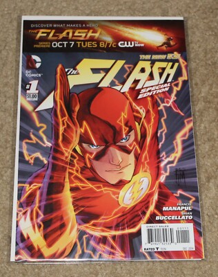 DC # 1 FLASH SPECIAL EDITION COMIC BOOK UNGRADED