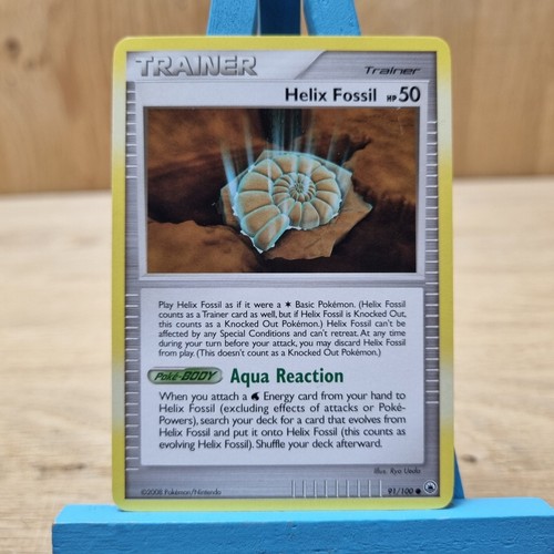 Helix Fossil 91/100 Diamond & Pearl Majestic Dawn Pokemon Card