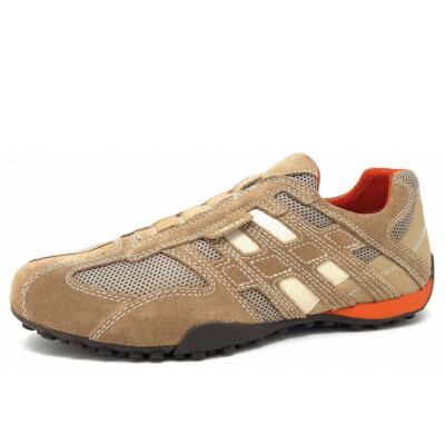 Geox C0845 Snake Herren Slipper in Beige