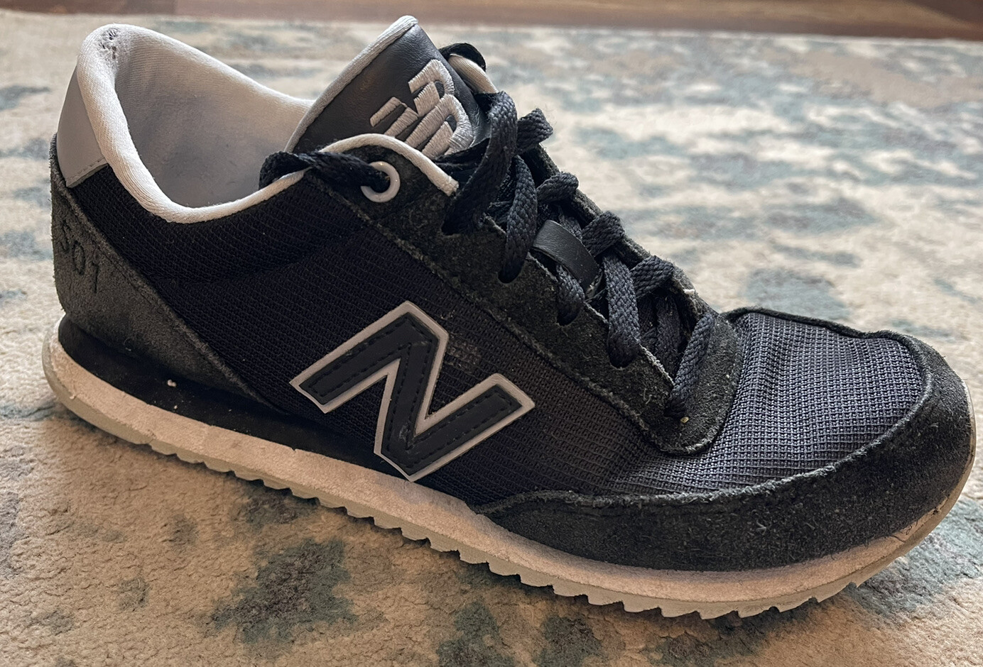 New Balance 501 Shoes (Black/white) (Men's | eBay