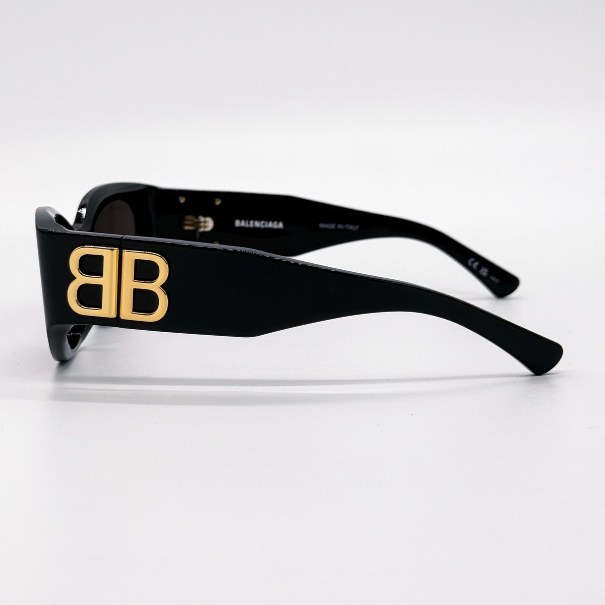 NEW BALENCIAGA OVERSIZED SUNGLASSES BALENCIAGA BB0324SK 002 | eBay