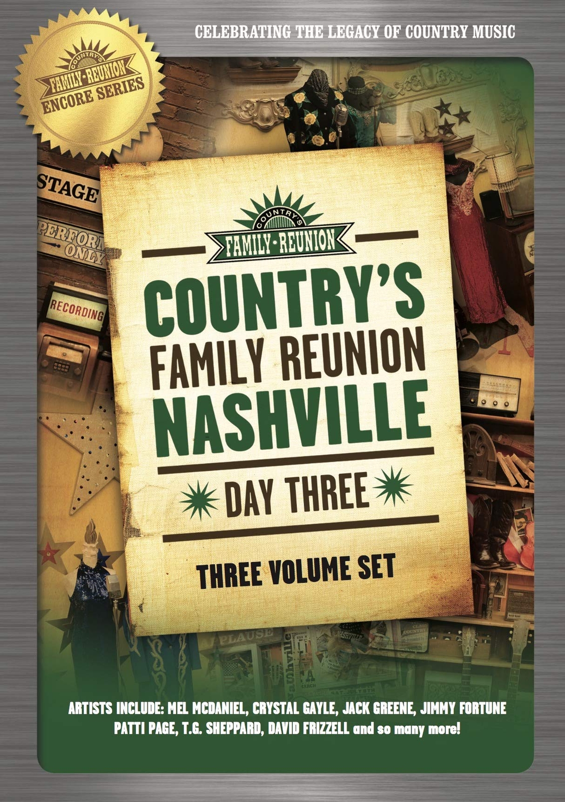 Country's Family Reunion: Nashville - Day Three (DVD) Mel McDaniel Crystal Gayle