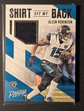 Camiseta Allen Robinson 2017 Prestige #35 Off My Back - Camiseta usada en el juego Jaguars