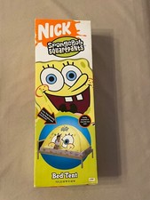 Vintage 2004 Spongebob SquarePants Twin Size Bed Tent Cover - SCARCE MIB, NRFB