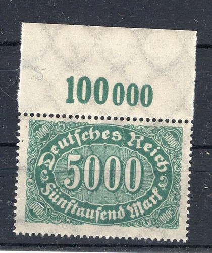 DR-INFLA 256cPOR UPPER RIM** MNH MINT BPP (75287