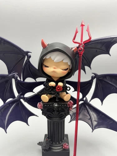 HOT POP MART Hirono Devil Ver anpassbare Actionfigur zum Selbermachen Sammlerstück - Bild 16 von 16