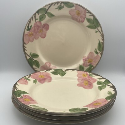 Chips Franciscan Desert Rose Dinner Plates Inch Set of