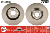 Bremsscheibe Audi P. A6/A8 2.0-6.0 Quattro 04-11