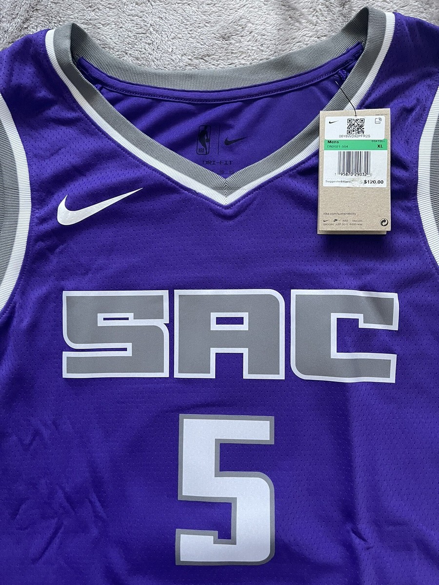 Nike NBA De'Aaron Fox Sacramento Kings Swingman Icon Edition