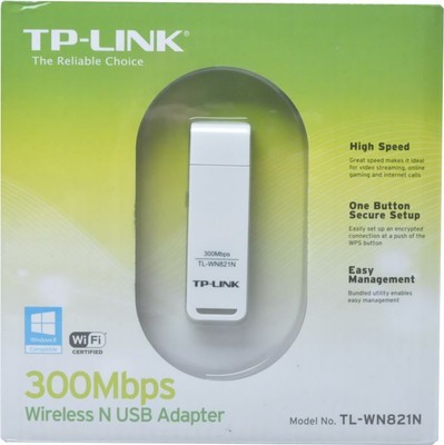 TP-LINK  TL-WN821N 300Mbit/s WLAN-USB-Adapter WLAN-Stick