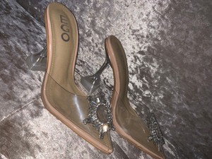 clear heels uk