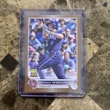 Patrick Wisdom 2022 Topps Series 1 #271 Chicago Cubs Gold Card /2022 B-16