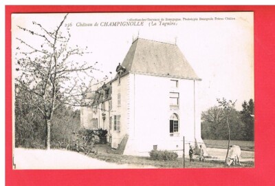 Old postcard - Chateau de Champignolle (La Tagnere) - 71)