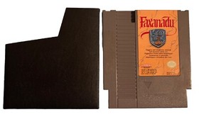 Faxanadu (NES, 1987) (Made in Japan) With case. Tested, works.