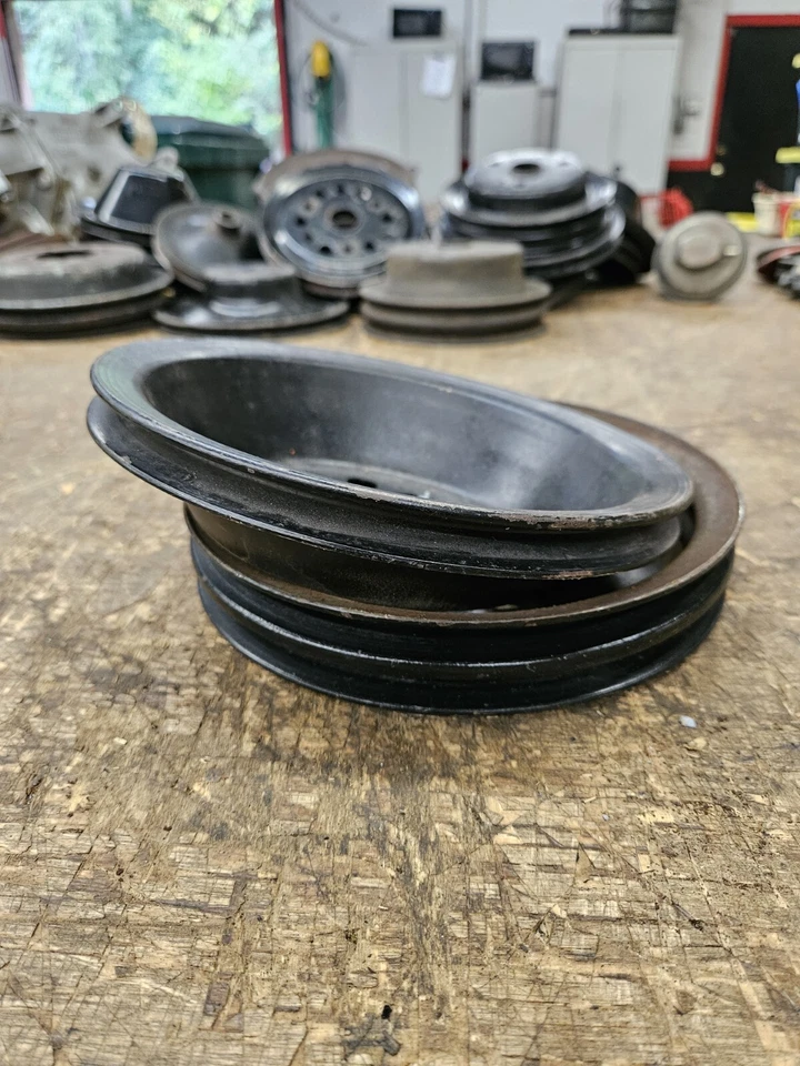 Polea cigüeñal de 2 ranuras/GM# 360453 AN 1 ranura Chevrolet Monza GM# 3911013 BW 2 ranuras/GM# 360453 Foto 4 de 4