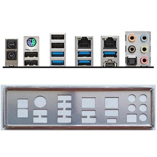 1PC Backplane IO I/O Shield For MSI X299 SLI PLUS MOTHERBOARD | eBay