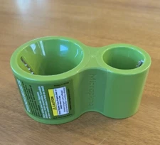 Microplane Stainless Steel Vegetable Spiral Cutter EUC! Easy Meal Prep! Safe!