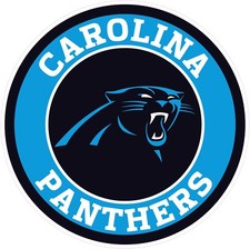 Carolina Panthers Football Vinyl Decal Sticker Car Truck Bumper Tumbler Mug