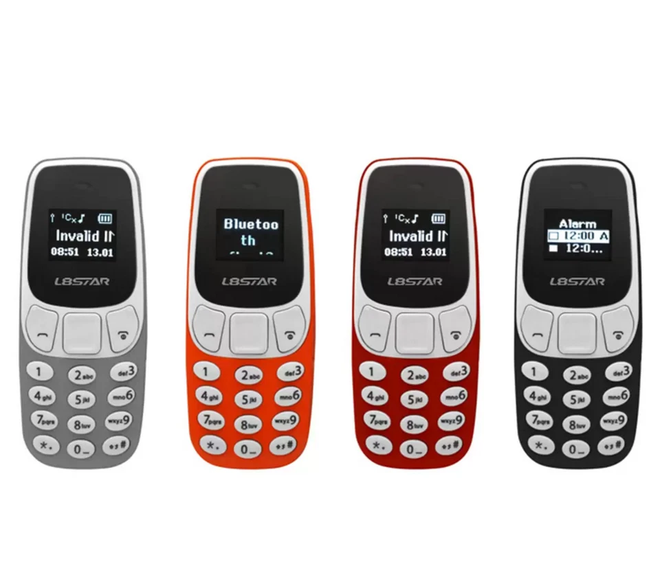 TELEFONO TASCABILE MINI TELEFONI GSM DUAL SIM BLUETHOOT LETTORE MP3 - Immagine 3 di 4