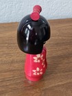 Japanese Creative KOKESHI Wooden Doll Girl Spring Dream Flower JAPAN MADE — photo 4