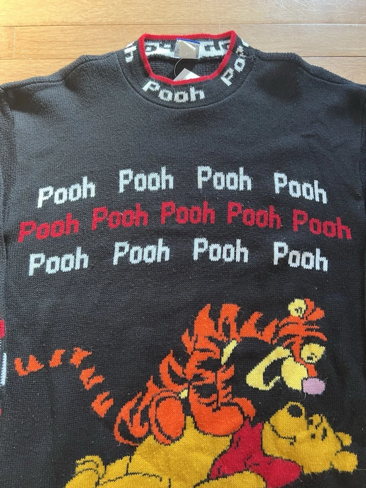 Suéter Tejido Winnie the Pooh & Tiger Años 90 Disney Talla Grande EE. UU. Foto 2 de 4