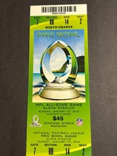 2013 NFL FOOTBALL PRO BOWL  FULL  TICKET