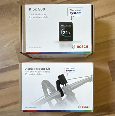Bosch Kiox 500 Display + Bosch Halterung / Wie neu / 3 mal benutzt