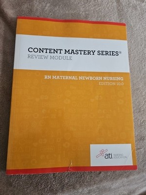 ATI Content Mastery Series Review Module RN Community Health Nursing Edition 8.0