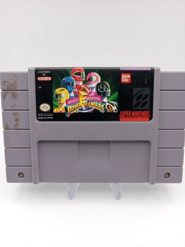Mighty Morphin Power Rangers (Super Nintendo, SNES) Game Cartridge Only